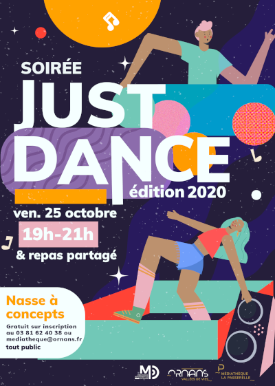 affiche article just dance