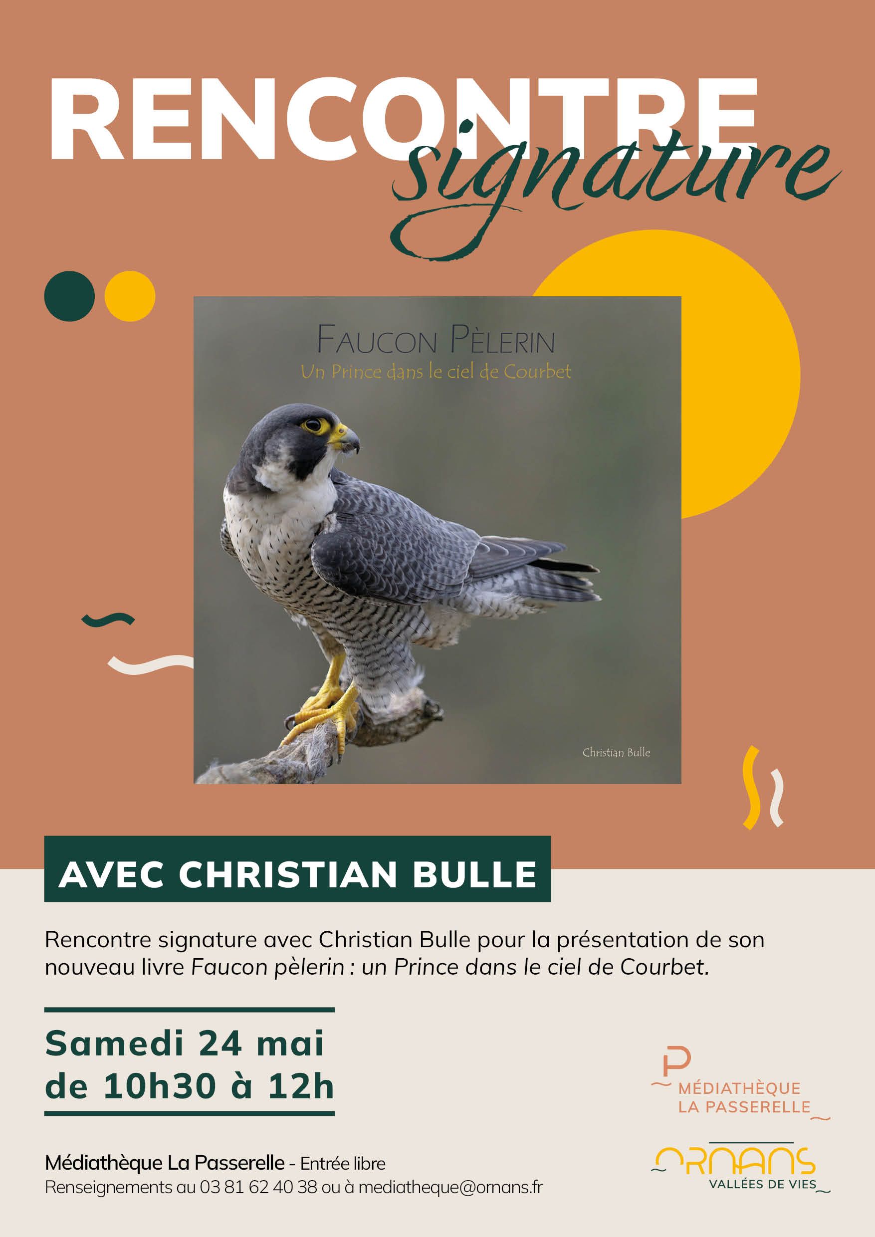 Affiche rencontre signature christianbulle 24.05